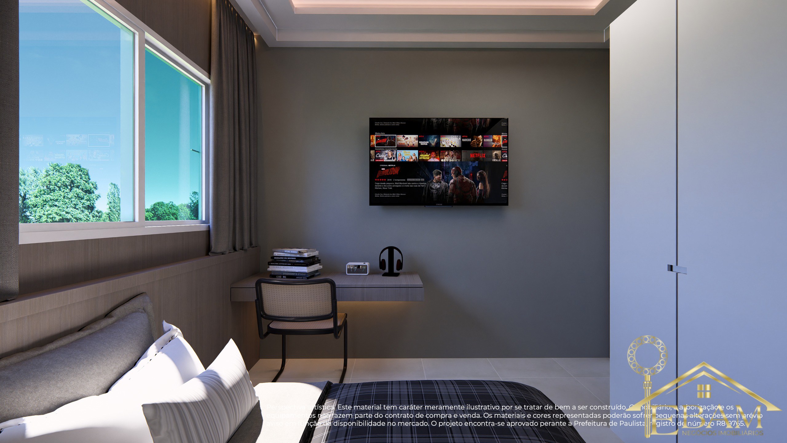 BELA VISTA LIVING: 2 quartos com suíte e varanda — 50,84m² em Bairro Jaguaribe